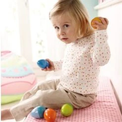 Hochets Sensoriels œufs Musicaux HABA® - Hochet Musical -Jouets En Bois hochets sensoriels oeufs musicaux haba hochet musical 6