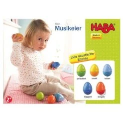 Hochets Sensoriels œufs Musicaux HABA® - Hochet Musical -Jouets En Bois hochets sensoriels oeufs musicaux haba hochet musical 7