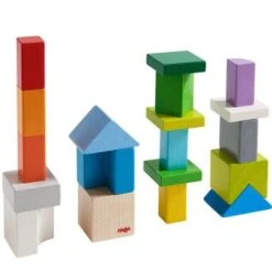 Jouets En Bois Jeu D'assemblage En 3D Cubes Mix Haba® - Jeu En Bois