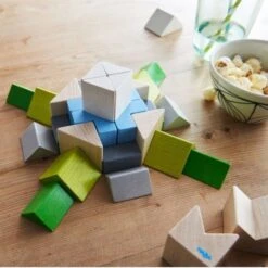 Jeu En Bois D'assemblage En 3D 36 Pièces Mosaïque Nordic Haba® - Jeu Haba -Jouets En Bois jeu d assemblage en 3d mosaique nordic haba jeu reflexion 4