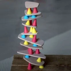 Jeu D'équilibre En Bois Piks Medium Kit 44 Pièces Oppi® - Jouets Pédagogiques En Bois -Jouets En Bois jeu d equilibre en bois piks medium kit 44 pieces oppi jouets pedagogiques en bois 4