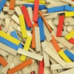 Jeu De Construction Batibloc 100 Planchettes Bois Colorées Vilac® - Jouets En Bois -Jouets En Bois jeu de construction batibloc 100 planchettes bois colorees vilac jouets en bois 3