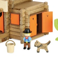 Jeu De Construction En Bois Far West Le Saloon 170 Pièces Jeujura® | Ref: 8067 - Jouet En Bois Jeujura -Jouets En Bois jeu de construction en bois far west le saloon 170 pieces jeujura jouet en bois jeujura 2