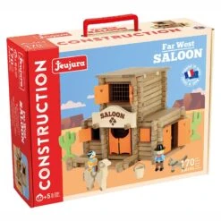 Jeu De Construction En Bois Far West Le Saloon 170 Pièces Jeujura® | Ref: 8067 - Jouet En Bois Jeujura -Jouets En Bois jeu de construction en bois far west le saloon 170 pieces jeujura jouet en bois jeujura 4