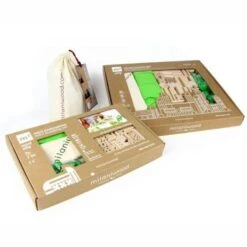 Jeu De Construction En Bois 'M2 Blocks Extension' Milaniwood® - Jeux Bois Enfants -Jouets En Bois jeu de construction en bois m2 blocks extension milaniwood jeux bois enfants 2