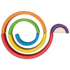 Jeu De Construction Montessori Arche 'Arc En Ciel' Goki® Evolution - Jouets En Bois -Jouets En Bois jeu de construction montessori arche lever du soleil goki evolution jouets en bois 4