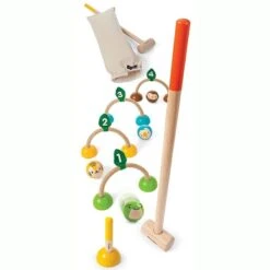 Jeu De Croquet En Bois Intérieur Extérieur Plantoys® - Jouet En Bois -Jouets En Bois jeu de croquet en bois interieur exterieur plantoys jouet en bois 2