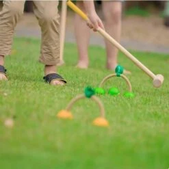 Jeu De Croquet En Bois Intérieur Extérieur Plantoys® - Jouet En Bois -Jouets En Bois jeu de croquet en bois interieur exterieur plantoys jouet en bois 5