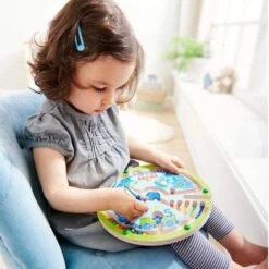 Jeu En Bois Labyrinthe Magnétique Le Petit Train De Bille HABA® - Circuit Billes -Jouets En Bois jeu en bois labyrinthe magnetique le petit train de bille haba circuit billes 3