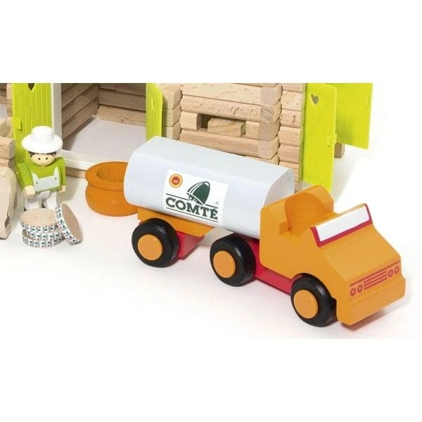 Jeujura Chalet à Comté Avec Camion Et Animaux 180pcs | Ref: 8054 - Jouets En Bois Jeujura 4 Jeujura Chalet à Comté Avec Camion Et Animaux 180pcs | Ref: 8054 - Jouets En Bois Jeujura – Image 2