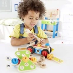 Hape Jeux De Construction 42 Pièces - Jouets Bio Hape -Jouets En Bois jeux de construction jouets bio hape 3