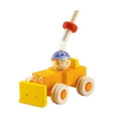 Jouet à Pousser Bulldozer Sevi 1831 - Jouets En Bois -Jouets En Bois jouet a pousser bulldozer sevi 1831 jouets en bois 2