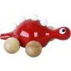 Jouet à Promener Dinosaure 'Gino Le Dino Rouge' Vilac®- Jouets En Bois -Jouets En Bois jouet a promener dinosaure gino le dino rouge vilac jouets en bois