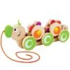 Hape Jouetà Trainer Chenilles & Fleurs - Jouets Hape -Jouets En Bois jouet a trainer chenilles fleurs jouets hape