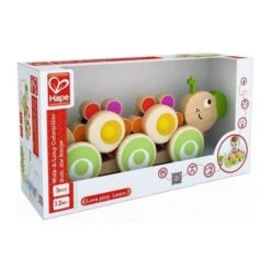 Hape Jouetà Trainer Chenilles & Fleurs - Jouets Hape -Jouets En Bois jouet a trainer chenilles fleurs jouets hape 3