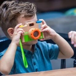 Jouet D'imitation En Bois Appareil Photo Kaléidoscope EverEarth® - Jouets Bois -Jouets En Bois jouet d imitation en bois appareil photo kaleidoscope everearth jouets bois 2