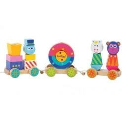 Jouet De Construction à Traîner Train De Formes En Bois 'Boikitrain' Boikido - Jouet En Bois