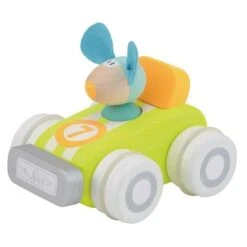 Jouet De Construction En Bois Petite Voiture De Course F1 Verte Souris Sevi 1831 - Jouets En Bois