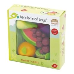 Jouet Dinette En Bois Marchande Panier Fruits Tender Leaf Toys® - Jouet Imitation -Jouets En Bois jouet dinette en bois marchande panier fruits tender leaf toys jouet imitation 2