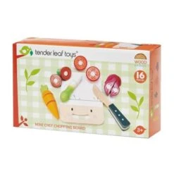 Jouet Dinette En Bois Planche à Découper Légumes Du Jardin à Scratch Mini Chef Tender Leaf Toys® - Dinette Bébé Bio -Jouets En Bois jouet dinette en bois planche a decouper legumes du jardin a scratch mini chef tender leaf 4
