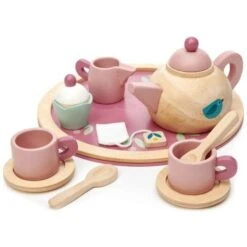 Jouet Dînette En Bois Set De Service à Thé Oiseau Tender Leaf Toys® - Jeu Imitation -Jouets En Bois jouet dinette en bois set de service a the oiseau tender leaf toys jeu imitation 1