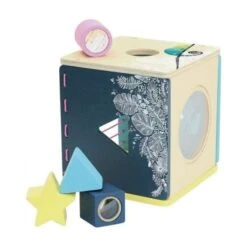 Jouet En Bois Boite à Formes D'éveil Sensoriel Vilac® Canopée- Jouets En Bois France -Jouets En Bois jouet en bois boite a formes d eveil sensoriel vilac jouets en bois france 2