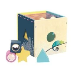 Jouet En Bois Boite à Formes D'éveil Sensoriel Vilac® Canopée- Jouets En Bois France -Jouets En Bois jouet en bois boite a formes d eveil sensoriel vilac jouets en bois france 3