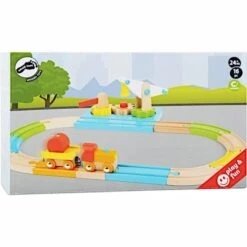 Jouet En Bois Circuit De Train En Bois Grue Junior Small Foot By Legler® - Train En Bois -Jouets En Bois jouet en bois circuit de train en bois grue junior small foot by legler train en bois 2