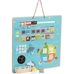 Jouet En Bois D'Eveil Semainier Magnétique 'Aujourd’hui Sur La Terre' Vilac® - Jouets En Bois -Jouets En Bois jouet en bois d eveil semainier magnetique aujourdhui sur la terre vilac jouets en bois 2