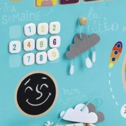 Jouet En Bois D'Eveil Semainier Magnétique 'Aujourd’hui Sur La Terre' Vilac® - Jouets En Bois -Jouets En Bois jouet en bois d eveil semainier magnetique aujourdhui sur la terre vilac jouets en bois 4