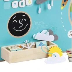 Jouet En Bois D'Eveil Semainier Magnétique 'Aujourd’hui Sur La Terre' Vilac® - Jouets En Bois -Jouets En Bois jouet en bois d eveil semainier magnetique aujourdhui sur la terre vilac jouets en bois 6