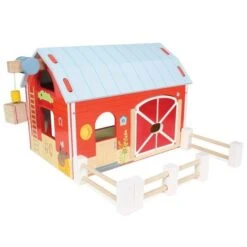 Jouet En Bois De Le Ferme 'Grange Rouge Le Toy Van®- Jouets En Bois