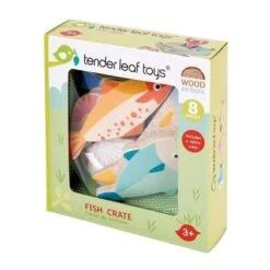 Jouet En Bois Dinette Marchande Panier Osier Poissonnier Tender Leaf Toys® - Jouets 3 Ans -Jouets En Bois jouet en bois dinette marchande panier osier poissonnier tender leaf toys jouets 3 ans 2