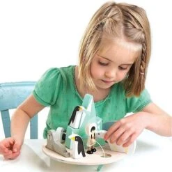 Jouet En Bois Équilibre Au Cercle Polaire Tender Leaf Toys® - Jeu D'équilibre En Bois -Jouets En Bois jouet en bois equilibre au cercle polaire tender leaf toys jeu d equilibre en bois 2