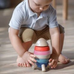 Jouet En Bois Fusée à Empiler Orchard Plantoys® -Jouet En Bois -Jouets En Bois jouet en bois fusee a empiler orchard plantoys jouet en bois 3