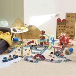 Jouet En Bois Grand Garage Petites VoituresVilacityVilac® - Jouets En Bois -Jouets En Bois jouet en bois grand garage petites voitures vilacity vilac jouets en bois 2