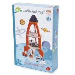 Jouet En Bois Grande Fusée Cosmique Tender Leaf Toys® - Jouets En Bois -Jouets En Bois jouet en bois grande fusee cosmique tender leaf toys jouets en bois 3