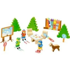 Jouet En BoisJeujura® Chalet Le Relais Des Pistes 120 Pcs | Ref: 8077 - Jouet En Bois Jeujura -Jouets En Bois jouet en bois jeujura chalet le relais des pistes 120 pcs ref 8077 jouet en bois jeujura 4