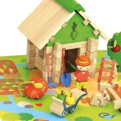 Jouet En BoisJeujura® Kit La Maison Du Jardinier 50 Pcs | Ref: 8225 - Jouet En Bois Jeujura -Jouets En Bois jouet en bois jeujura kit la maison du jardinier 50 pcs ref 8225 jouet en bois jeujura 2