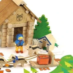 Jouet En BoisJeujura® Kit La Maison Du Musher 50 Pcs | Ref: 8227 - Jouet En Bois Jeujura -Jouets En Bois jouet en bois jeujura kit la maison du musher 50 pcs ref 8227 jouet en bois jeujura 2