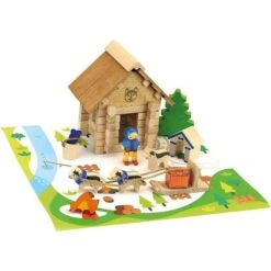 Jouet En BoisJeujura® Kit La Maison Du Musher 50 Pcs | Ref: 8227 - Jouet En Bois Jeujura