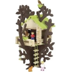 Jouet En Bois Jeujura® Ma Cabane Dans L'Arbre 90 Pièces | Ref: 8075 - Jouet En Bois Jeujura -Jouets En Bois jouet en bois jeujura ma cabane dans l arbre 90 pieces jj8075 jouet en bois jeujura 2