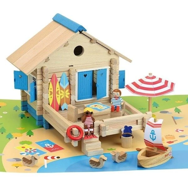 Jouet En BoisJeujura® Maison Du Bord Du Lac 120 Pcs | Ref: 8076 - Jouet En Bois Jeujura 3 Jouet En BoisJeujura® Maison Du Bord Du Lac 120 Pcs | Ref: 8076 - Jouet En Bois Jeujura
