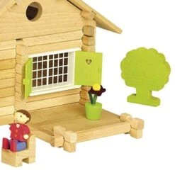 Jouet En BoisJeujura® Maison En Rondins 135 Pcs | Ref: 8043 - Jouet En Bois Jeujura -Jouets En Bois jouet en bois jeujura maison en rondins 135 pcs ref 8043 jouet en bois jeujura 2