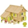 Jouet En Bois Jeujura® Maison En Rondins 240 Pièces | Ref: 8049 - Jouets Ecologiques -Jouets En Bois jouet en bois jeujura maison en rondins 240 pieces ref 8049 jouets ecologiques