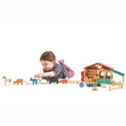 Jouet En Bois La Ferme Avec Animaux Tender Leaf Toys® - Jouets Imitation -Jouets En Bois jouet en bois la ferme avec animaux tender leaf toys jouets imitation 5