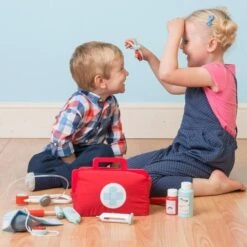 Jouet En Bois Mallette De Docteur Le Toy Van® - Jouets Imitation -Jouets En Bois jouet en bois mallette de docteur le toy van imitation 5