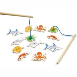 Jouet En Bois Pêche à La Ligne Retro Scratch® - Pêche Enfant -Jouets En Bois jouet en bois peche a la ligne retro scratch peche enfant 3