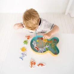 Jouet En Bois Pêche à La Ligne Retro Scratch® - Pêche Enfant -Jouets En Bois jouet en bois peche a la ligne retro scratch peche enfant 8