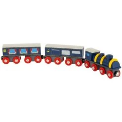 Jouet En Bois Petit Train Locomotive Orient Express Small Foot By Legler® - Train En Bois